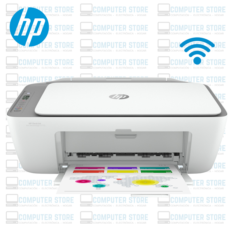 Impresora HP 2775 Multifuncion Wifi – Microworld S.A.