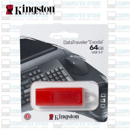 Kingston Datatraveler Exodia Memoria USB 64GB