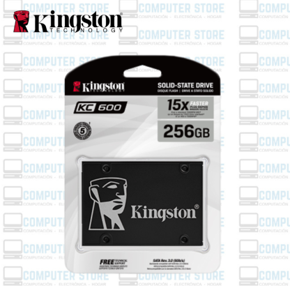 Disco de estado sólido Kingston KC600 256GB