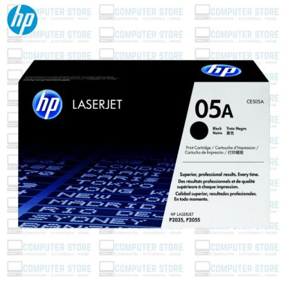 TONER HP CE505A = 05A NEGRO