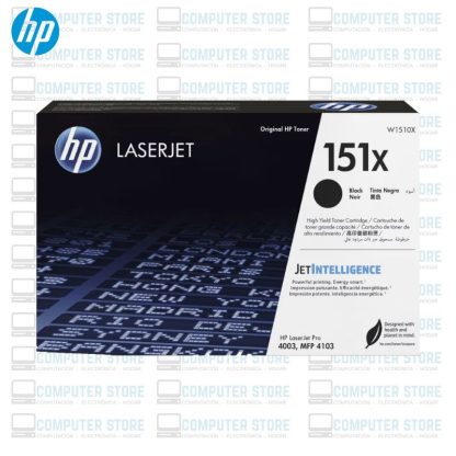 TONER HP W1510X = 151X NEGRO